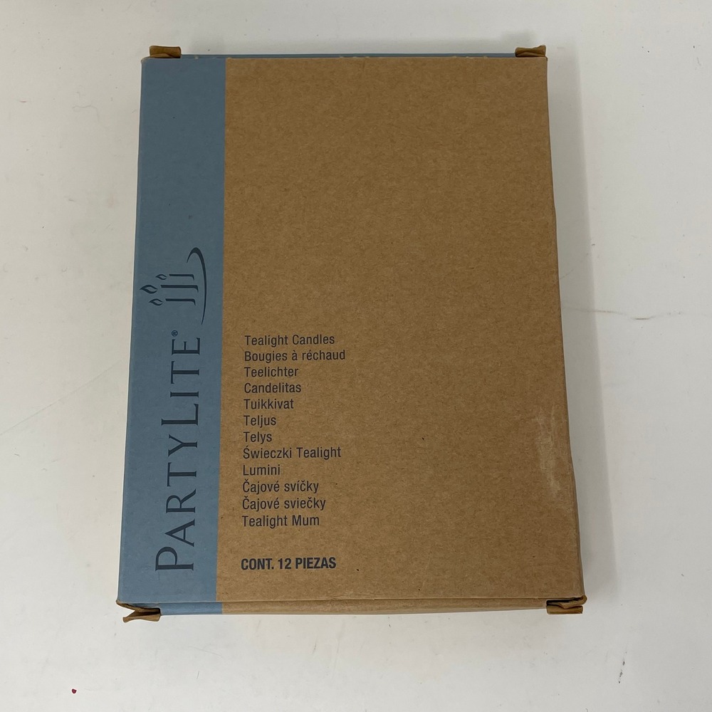 PartyLite Orange Blossom Universal Tealight Candles V04279 Box of 12 NEW